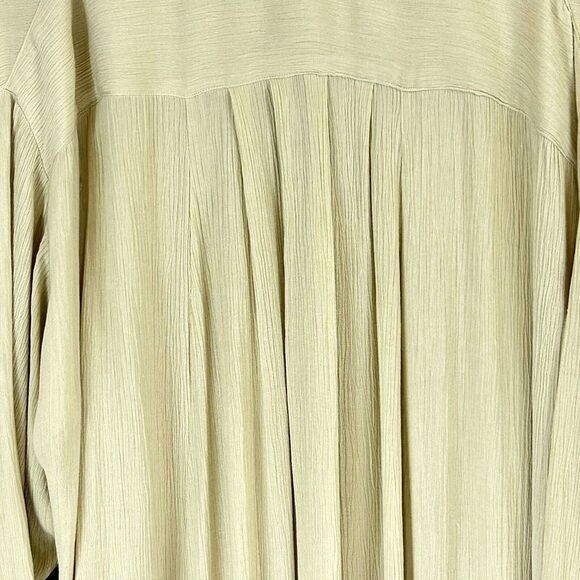 Myrah Penaloza Dress One Size Beige Kundalini Bamboo Gauze Oversize Lagan look - Picture 7 of 11